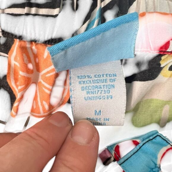 🍒 Medium Nick & Nora Pajama Pants Happy Hour cocktail print. - Picture 13 of 16